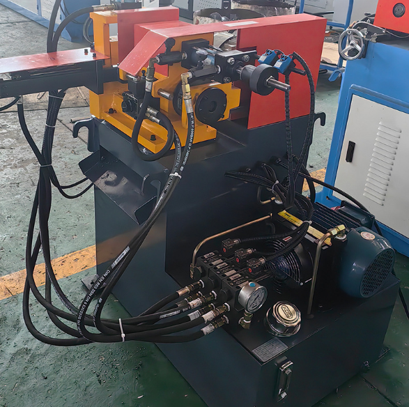 Máy bo vát miệng ống thủy lực một đầu bán tự động XS-120-Y Máy bo vát miệng ống thủy lực một đầu bán tự động XS-120-Y
