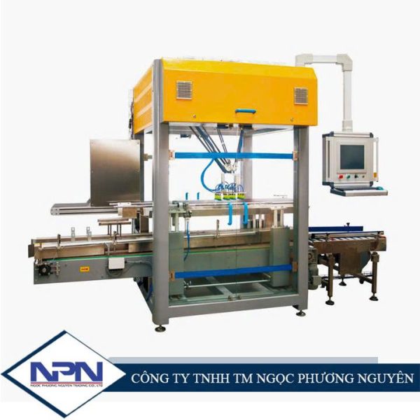 Dây chuyền đóng gói sản phẩm vào thùng carton tự động
