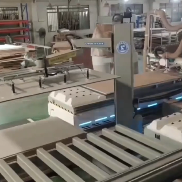 Máy dỡ và nạp tấm kim loại tự động cho máy cắt Laser công nghiệp
