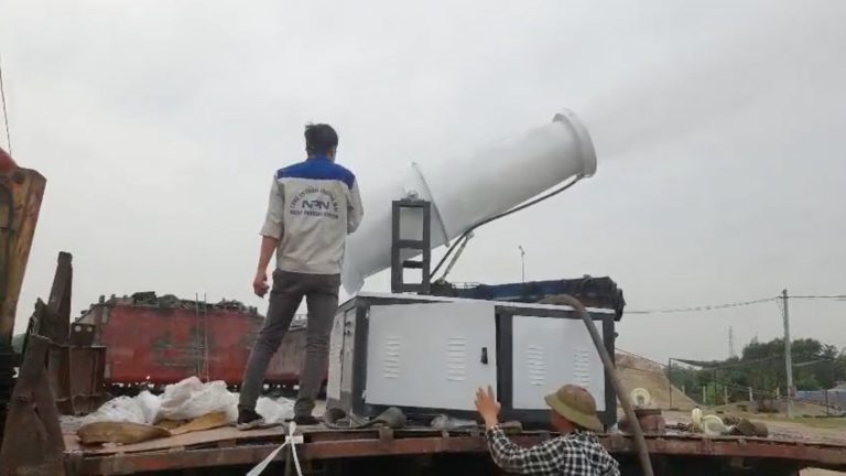 Máy phun sương dập bụi công nghiệp Máy phun sương dập bụi công nghiệp