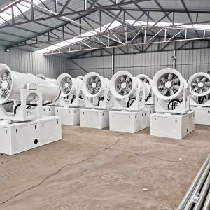 LẮP ĐẶT 10 MÁY PHUN SƯƠNG DẬP BỤI CÔNG NGHIỆP PHUN XA 80M CHO CÁC MỎ TẠI HÀ NAM