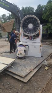 Tìm Hiểu Về Hệ Thống Phun Sương Cao Áp Áp Lực Cao Dập Bụi Mịn