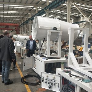 Hệ Thống Phun Sương Làm Mát & Dập Bụi Cho Bãi Phế Liệu, Nhà Xưởng Mở